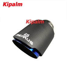 Load image into Gallery viewer, Remus Exhaust System Carbon Fiber Exhaust Muffler Tips Burnt Blue Inner Pipe for  MAZDA Land Rover JAGUAR