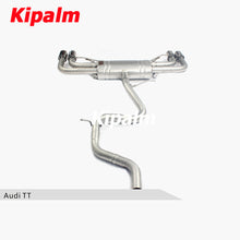 Load image into Gallery viewer, 304 Stainless Steel Full Exhaust System Performance Cat-back Fit for Audi TT 2.0T 2008-2017