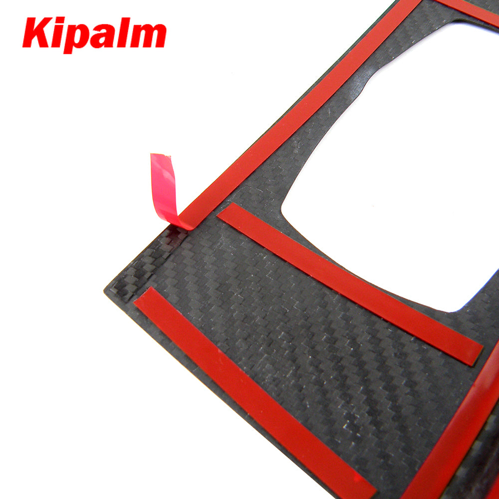 X3 G01 X4 G02 Dry Carbon Fiber Multimedia Central Control Panel Trim Cover Sticker for BMW X3 X4 2018-2020 LHD