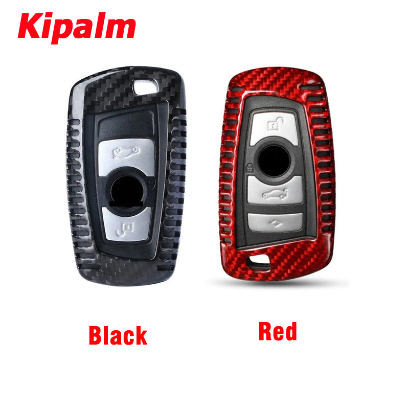 Dry Carbon Fiber Key Case Cover for BMW 1 2 3 4 5 6 7 X3 X4 Series F20 F22 F30 F82 F10 F12 F02 F25 F26