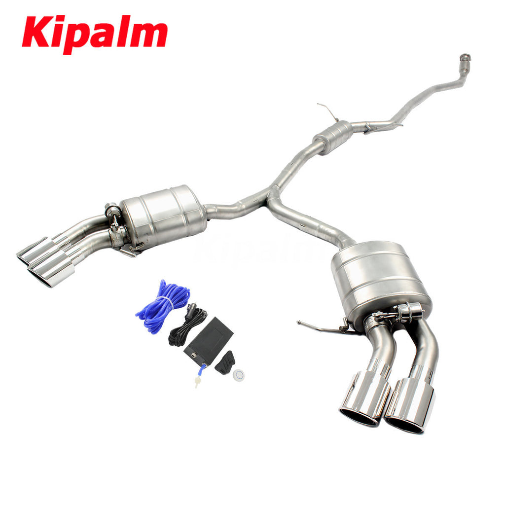 304 Stainless Steel Full Exhaust System Performance Cat-back for Porsche Macan 2.0T 2014-2019