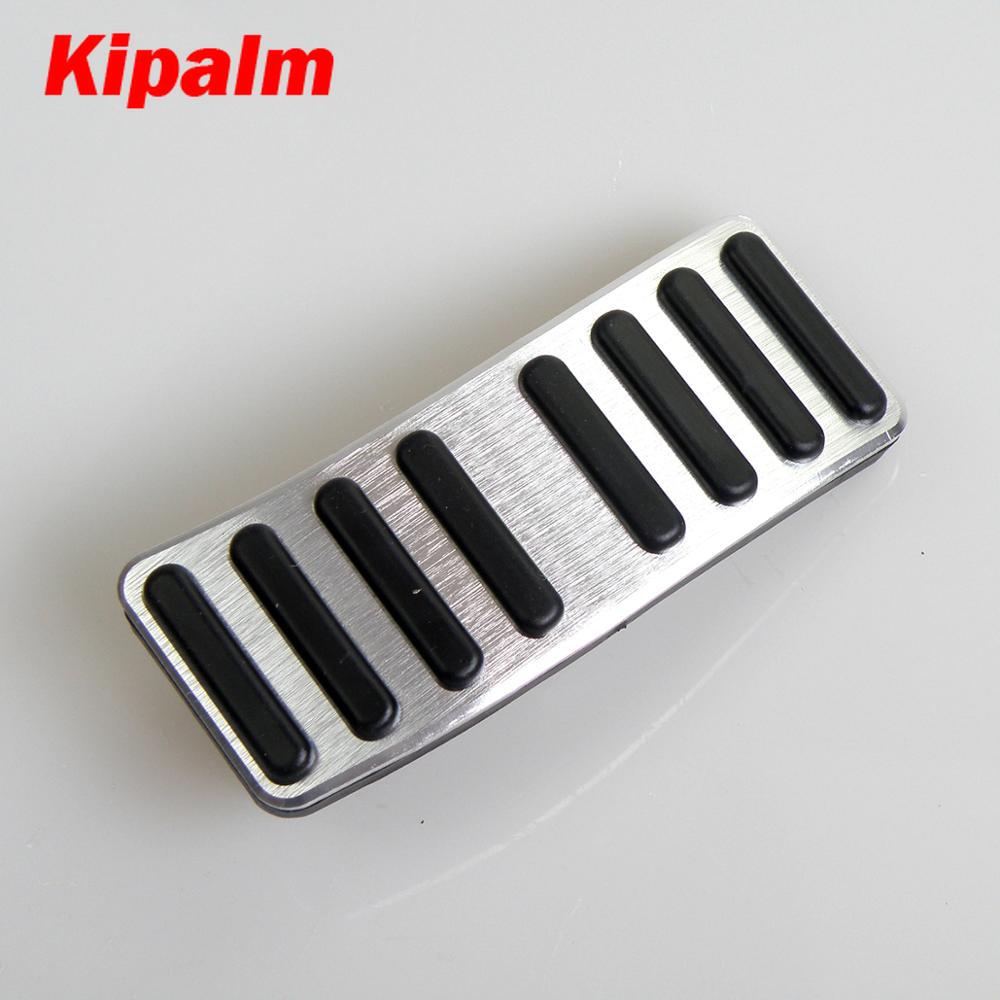 No Drill Aluminum Car Foot Rest Pedal Pads Cover With Rest Pedals Fit Gas Brake Rest Pedal For Audi A4 2018- Q5 2019- AT LHD