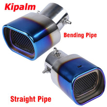 Load image into Gallery viewer, Universal Polished Stainless Steel Rectangular Exhaust Muffler Nozzle for Audi Benz VW BMW