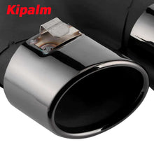 Load image into Gallery viewer, Dual Out Stainless Steel Exhaust Pipe for Mercedes-Benz W177 C118 A35 CLA35 AMG 2020+ Rear Bumper