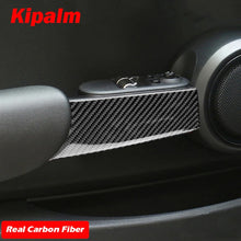 Load image into Gallery viewer, Kipalm Console Air Outlet Vent Carbon Fiber Cover Sticker Decals for MINI COOPER F54 F55 F56 Clubman Interior Accessories