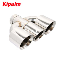 Load image into Gallery viewer, 1PC Silver Stainless Steel Muffler Tip for Honda Civic 2019+ 10th Generations Exhaust Pipe