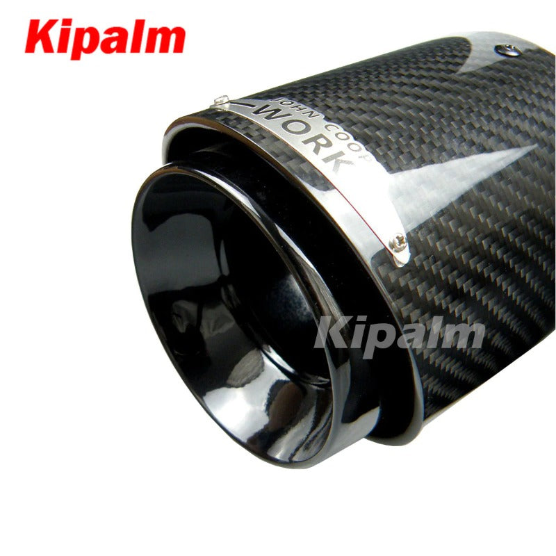 1PC Mini Black Exhaust Pipe Muffler Tips Cooper JCW R55 R56 R57 R58 R59 R60 R61 F54 F55 F56 F57 F60 R56 Cooper S
