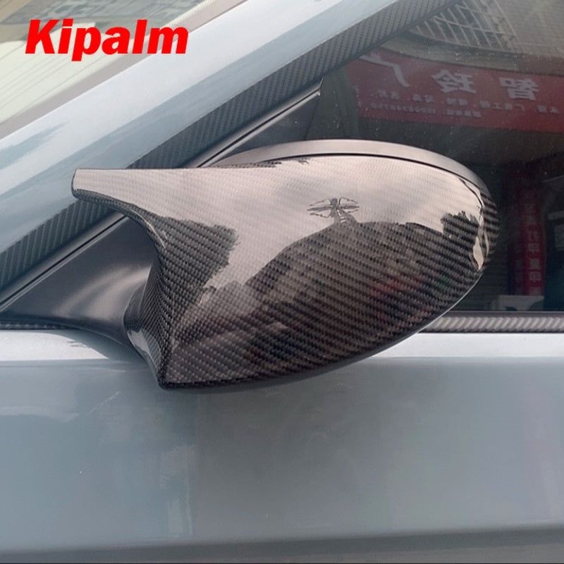 M3 Style Carbon Fiber Mirror Cover Cap For BMW E90 E91 E92 E93 E81 E82 E87 E88