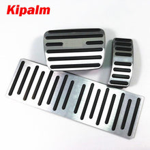 Load image into Gallery viewer, No Drill Aluminum Car Foot Rest Pedal Pads Cover With Rest Pedals Fit Gas Brake Rest Pedal For Audi A4 A5 A6 Q5 AT LHD