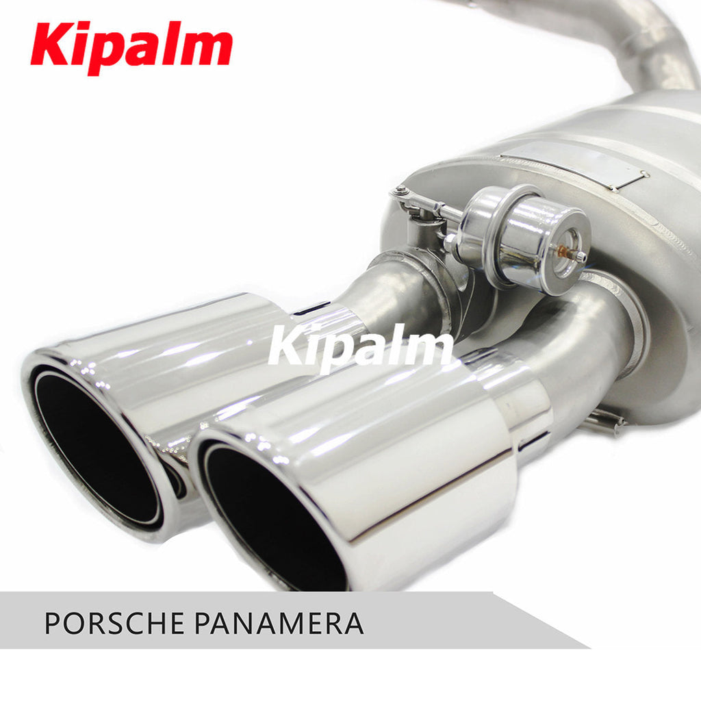 Stainless Steel Exhaust System Performance Cat-back for Porsche Panamera 3.6T 4.8T 2010-2013