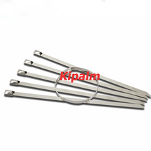 Load image into Gallery viewer, 5M 10M 15M Motorcycle Exhaust Heat Wrap Roll with Stainless Ties Fiberglass Heat Shield Tape