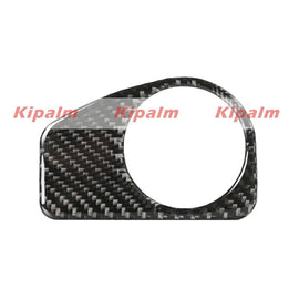 Carbon Fiber Sticker Headlight Switch Button Decorative Interior Trim Accessory For VW Golf 7