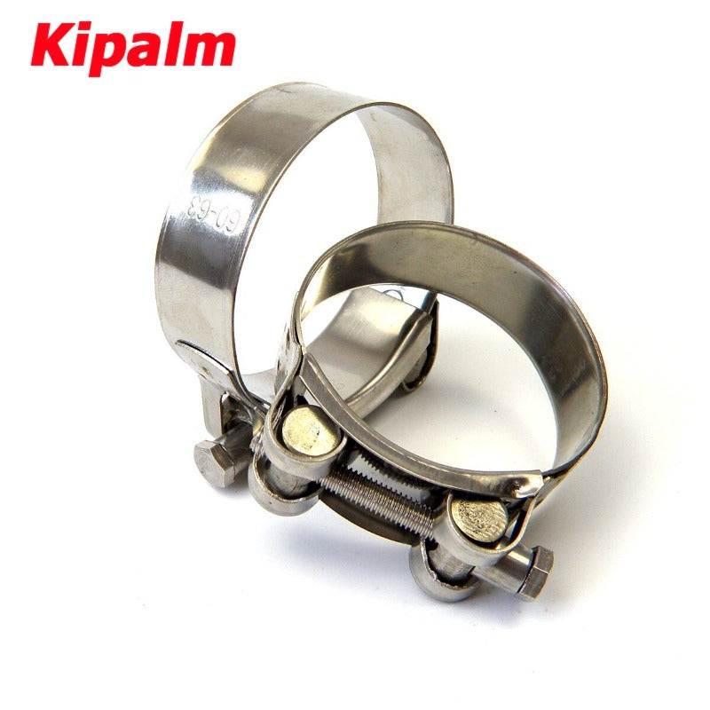 Kipalm Universal 304 Stainless Steel Clamp Exhaust Clip For Slip-on Type Car Motorcycle Muffler Sile