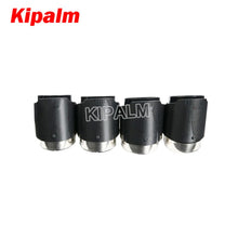 Load image into Gallery viewer, 4pcs M Performance Glossy Carbon Fiber Exhaust Muffler Tips for BMW M3 M4 F80 F82 F83 F87 F10 F12 F13 F06 M6