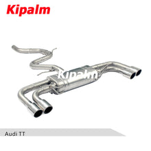 Load image into Gallery viewer, 304 Stainless Steel Full Exhaust System Performance Cat-back Fit for Audi TT 2.0T 2008-2017