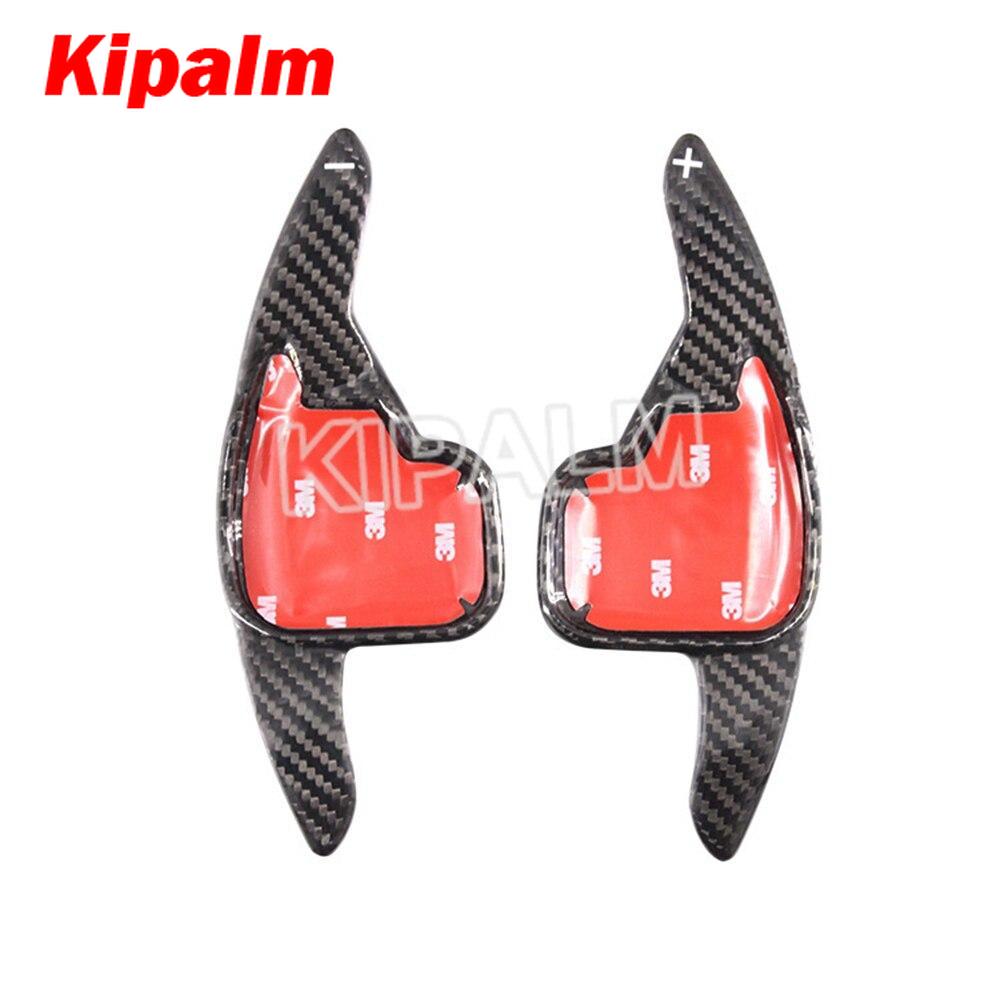 Kipalm Carbon Fiber Steering Wheel Gear Shift Paddle Cover for BMW F01 F07 F12 F13 F26 F30 F36 F45 F46 F48 Z4