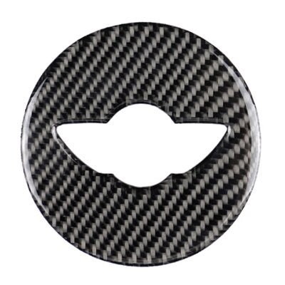 Carbon Fiber Car Steering Wheel Stickers Cover Trim for Mini Cooper Clubman R55 R56 Countryman R60 Paceman R61