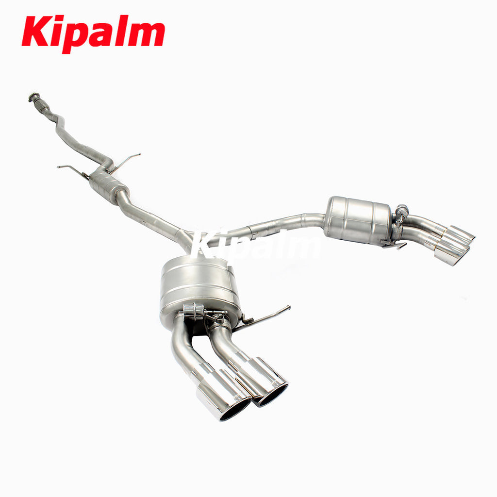 304 Stainless Steel Full Exhaust System Performance Cat-back for Porsche Macan 2.0T 2014-2019