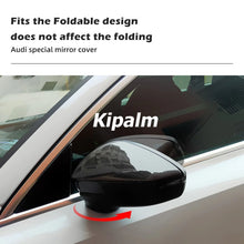 Load image into Gallery viewer, Dry Carbon Fiber Repalcement Side Rearview Mirror Cover for  Audi A3 S3 2021-2022 LHD Car Exterior