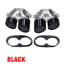 Load image into Gallery viewer, Dual Out Stainless Steel Exhaust Pipe for Mercedes-Benz W177 C118 A35 CLA35 AMG 2020+ Rear Bumper