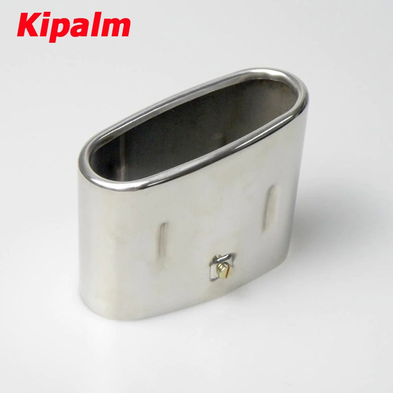 Kipalm Stainless Steel Exhaust Tip Pipe Muffler Car Styling Exhaust System Tip Modified Car Tail For BMW 3 Series 318 2005-2012