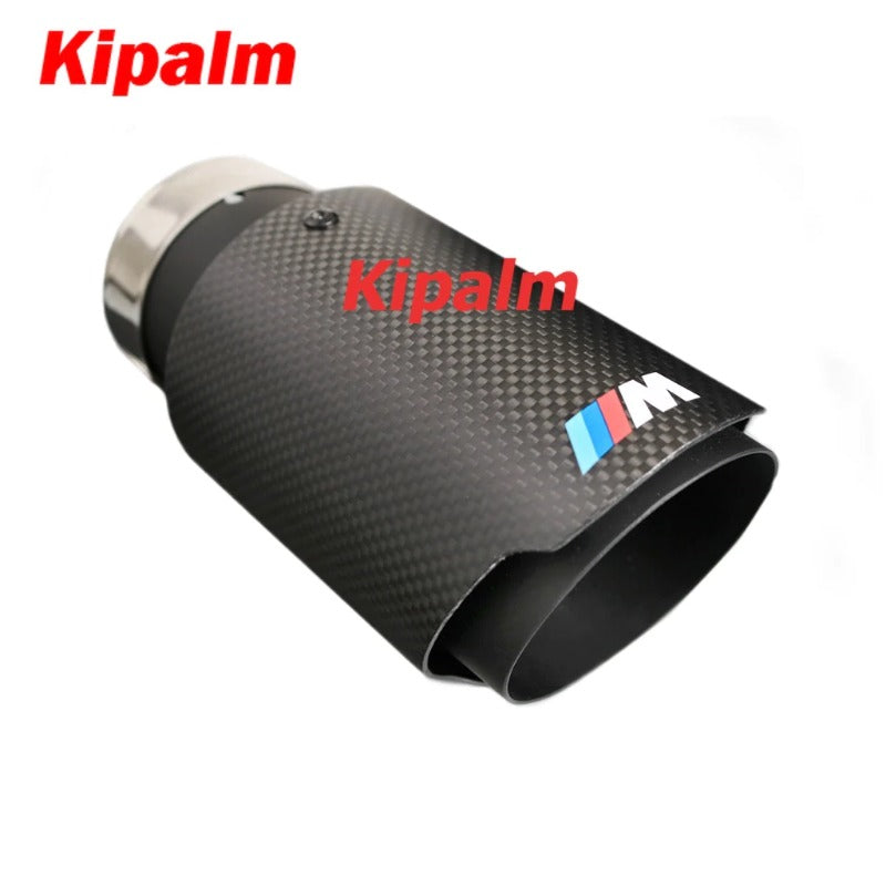 Matte Carbon Fiber M Performance Exhaust Muffler Tips for BMW F20 F21 F22 F23 F30 F31 F32 F33 F36 F10 F11 F12 F13