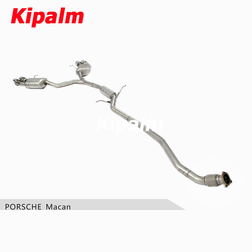 304 Stainless Steel Full Exhaust System Performance Cat-back for Porsche Macan 2.0T 2014-2019