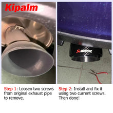 Load image into Gallery viewer, Subaru Levorg Exhaust Pipe Akrapovic Style Carbon Fiber Exhaust Muffler Tips Tailpipe, Special Design