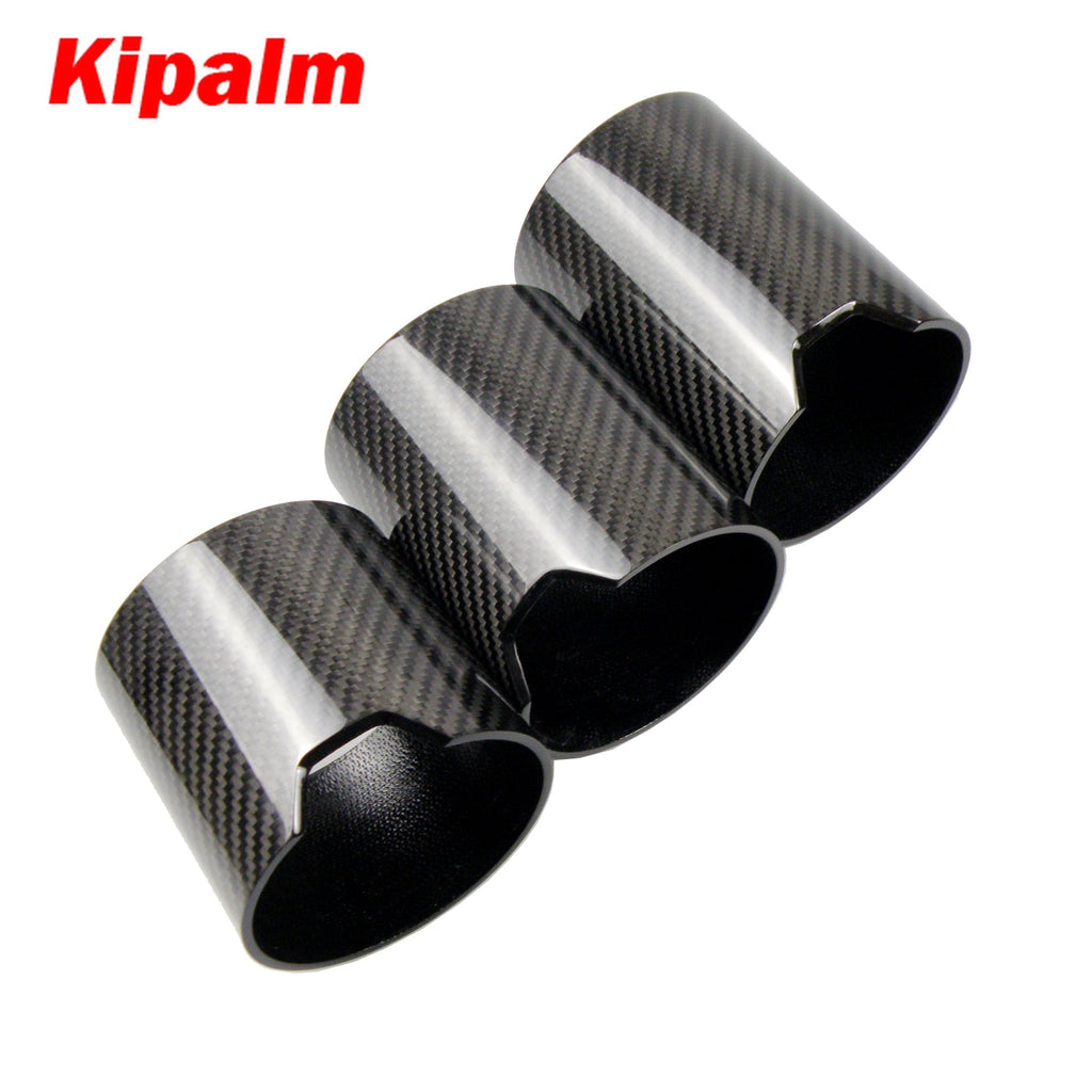 BMW M Performance Exhaust Pipe Muffler Tip Carbon Fiber Case BMW Exhaust Tip Cover Housing Tail Pipe Tip Carbon Fiber Cover
