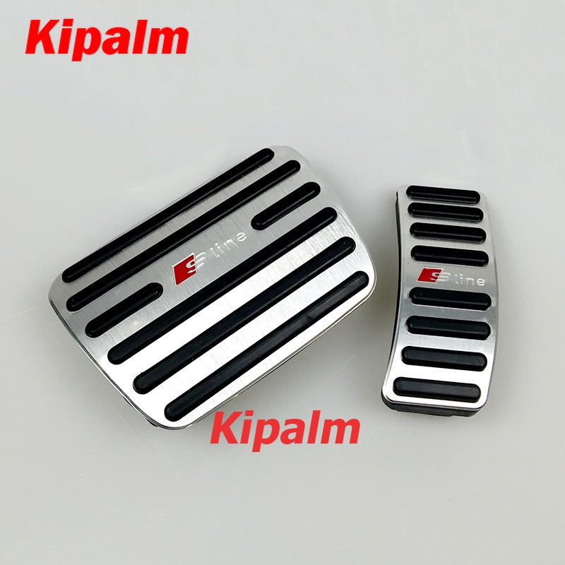 rest pedal Aluminum Car Foot Rest Pedal Pads Cover for Audi