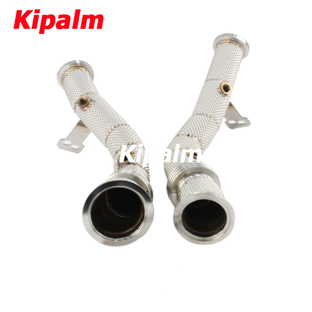 1PC 304 Stainless Steel Downpipe for Mercedes-benz C43 W205 AMG 3.0T 2018-2020