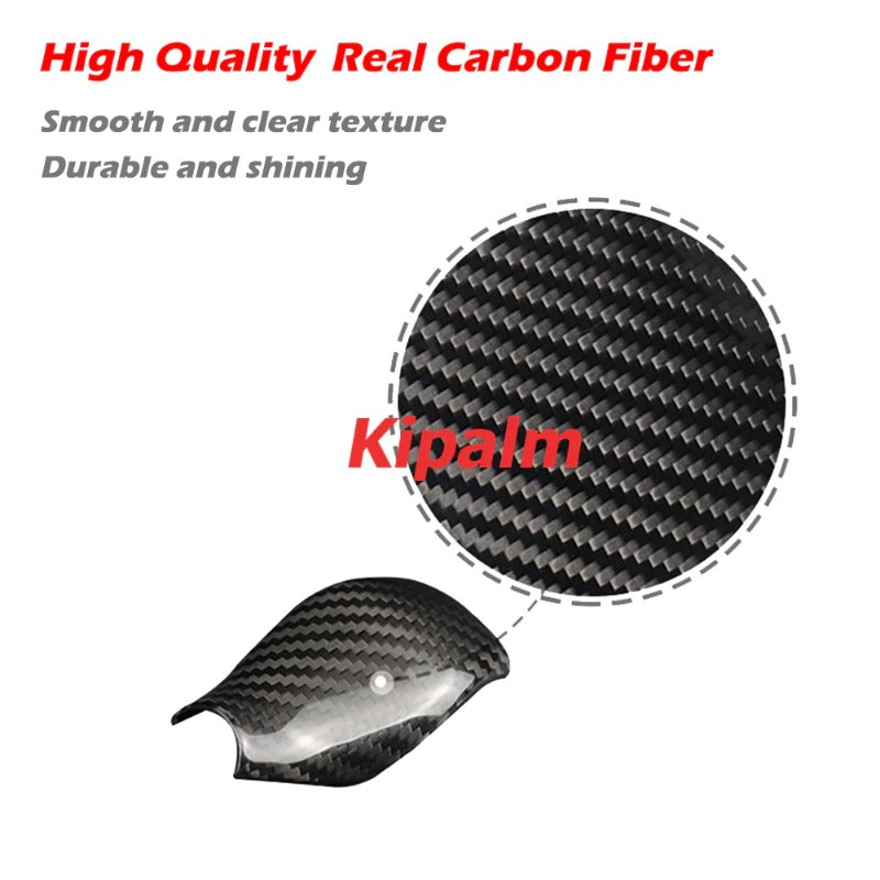 Car Interior Accessories Carbon Fiber Gear Shift Knob Cover Trim For BMW 3 SERIES  G20 G14 G15 X5 G07 Z4 G29