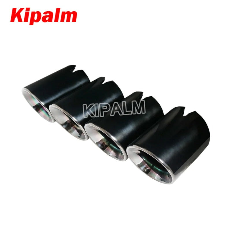 4PCS BMW M3 F80 M4 F82 F83 Muffler System 304 Stainless Steel Slip-on Exhaust Tips