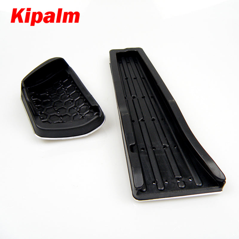 No Drill Silver/Black Aluminum Gas Brake Pedal For BMW 1 3 4 5 6 Series X1 X3 X5 X6  Accelerator and brake pedal with M Logo