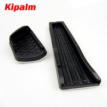 Load image into Gallery viewer, No Drill Silver/Black Aluminum Gas Brake Pedal For BMW 1 3 4 5 6 Series X1 X3 X5 X6  Accelerator and brake pedal with M Logo