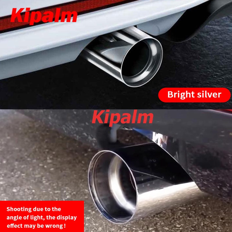 2pcs Stainless Steel Slip-On Exhaust Tip N55 & B58 EXHAUST TIPS M135i M140i M235i M240i 335i 440i