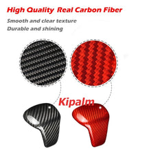 Load image into Gallery viewer, Dry Carbon Fiber Gear Shift Knob Cover Head Lever Panel for Volkswagen VW Tiguan Atlas Phideon Teramont
