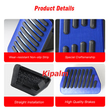 Load image into Gallery viewer, No Drill Silver/Black Aluminum Gas Brake Pedal For BMW 1 3 4 5 6 Series X1 X3 X5 X6  Accelerator and brake pedal with M Logo