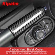 Load image into Gallery viewer, Hard Carbon Fiber Hand Brake Grip Covers Trim for Mini Cooper F55 Hardtop F57 F56 Hatchback
