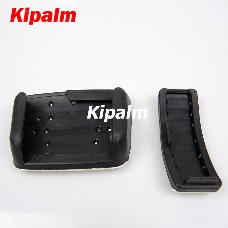 No Drill Aluminum Alloy Gas Brake  Pedal Cover For Audi A4 A5 A6 Q5  AT LHD Audi Pedals