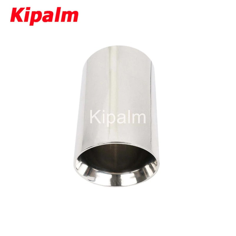 Customized Logo Stainless Steel Exhaust Muffler Car Mirror Polished Exhaust Tip