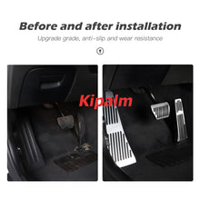 Load image into Gallery viewer, No Drill Gas Brake Pedal For BMW NEW 3 Series G20  Auto Aluminum gas accelerator  brake and foot rest pedals LHD AT With M logo