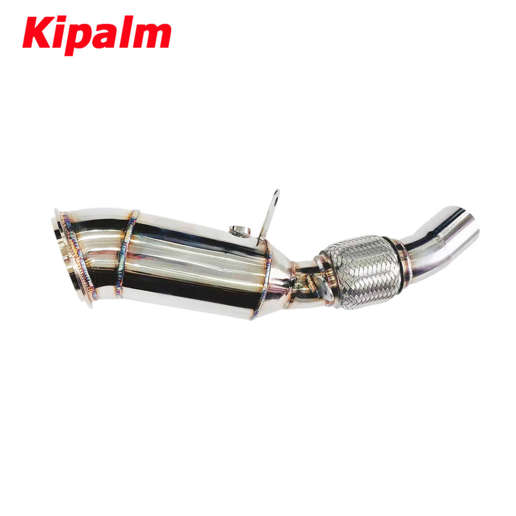 1PC Performance Downpipe with Heat Shield for BMW 5 Series F10/F18 N20 2.0T 2014-2017