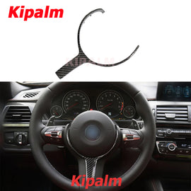 Carbon Fiber Steering Wheel Trim Inner Cover Replacement Interiors for BMW M2 M3 M4 M5 M6 X5M X6M M Series