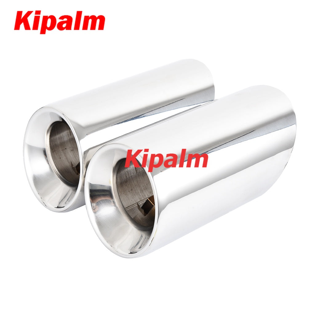 2pcs Stainless Steel Slip-On Exhaust Tip N55 & B58 EXHAUST TIPS M135i M140i M235i M240i 335i 440i