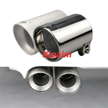 Load image into Gallery viewer, SUS304 Stainless Steel Akrapovic Logo Exhaust Pipe for BMW E92 / E93 M3 M4 M5 F10 Muffler Tips