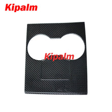 Load image into Gallery viewer, Real Hard Carbon Fiber Center Console Cover Trim Sticker for Tesla Model 3 Interior Modification 2017-2020