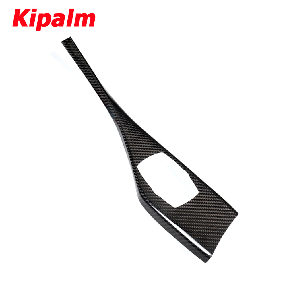 F20 F21 Real Carbon Fiber Interior Accessories Car Decoration Multimedia Panel Cover for BMW 1 Series 2 Series