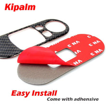 Load image into Gallery viewer, Kipalm Carbon Fiber Mini Cooper F56 Door Window Lifter Switch Control Panel Sticker Interior Trim Stickers