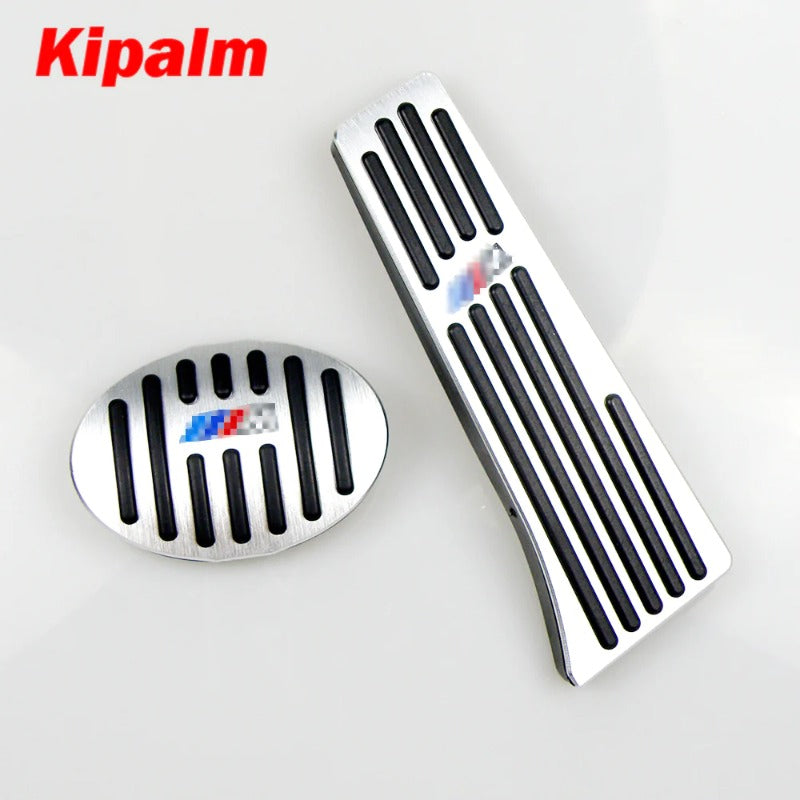 No Drill Gas Brake Pedal For BMW X1 F48  1 2 Series F52 F46 Auto Aluminum gas accelerator pedal and brake pedal with M Logo